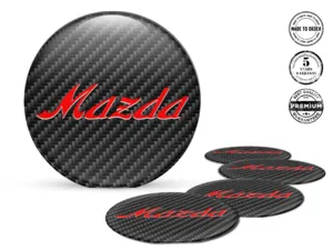 Mazda Aufkleber auf Felgen Epoxy Dome-Stil